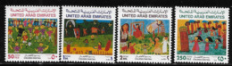 United Arab Emirates UAE 1992 Children's Paintings MNH - United Arab Emirates (General)