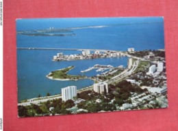Florida > Sarasota    Aerial View Marina Jack  Bird Key & Longboat Key Ref 3632 - Sarasota