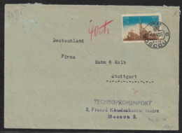 1940 USSR Cover To GERMANY - OKW CENSOR  - To STUTTGART - Cartas & Documentos