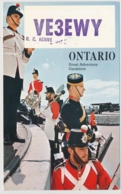 Ontario's Famed Henry Guard At Kingston - Amateurfunkerkarte - 1968 - Kingston