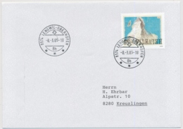 Zumstein/Michel 1155/1914 Gelaufenes C6 - FDC Mit ETOS Lengwil-Oberhofen - Briefe U. Dokumente