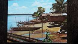 CPSM GUYANE FRANCAISE SAINT LAURENT DU MARONI LE VILLAGE CHINOIS AU BORD DU MARONI ED DELABERGERIE 72 - Saint Laurent Du Maroni