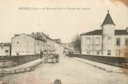 BRASSAC - Le Nouveau Pont Et Avenue De Lacaune. - Brassac