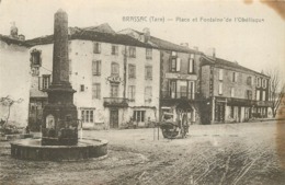 BRASSAC - Place De La Fontaine Et L'obélisque. - Brassac