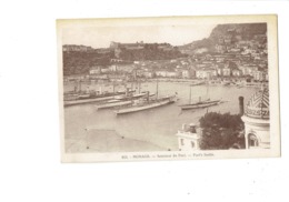 Cpa MONACO - Intérieur Du Port - N°115 BFN - Bateau - Les Terrasses