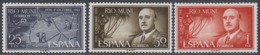 Rio Muni 1961 - The 25th Anniversary Of General Franco's Government Takeover - Part Set Mi 21,22,24 * MLH - Rio Muni