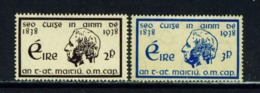 IRELAND  -  1938 Temperence Crusade Set  Mounted/Hinged Mint - Unused Stamps