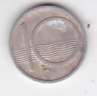Tchequie , 1993, 10 H , Coin - Tchéquie
