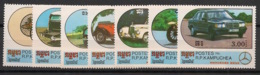 Kampuchea - 1986 - N°Yv. 660 à 666 - Mercedes Benz - Neuf Luxe ** / MNH / Postfrisch - Kampuchea