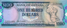 N. 1 Banconota -  100 Dollars  -  GUYANA  . Anno  2012 - Guyana