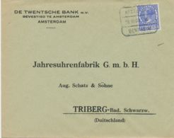 NIEDERLANDE "AMSTERDAM / 28 III 33 VIII / BENTHEIM" Selt. Bahnpost-RA3 Kab.-Bf - Storia Postale