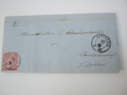 MITTWEIDA  , Klarer Stempel Auf Brief - Covers & Documents