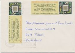 NIEDERLANDE1991 55 C December Stamp (Christmas Stamp) Twice Superb Cover PRE-RELEASE FDC - Covers & Documents