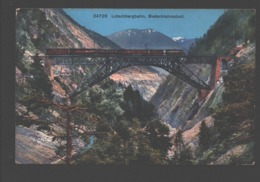 Lötschbergbahn - Bietschtalviaduct - Zug / Trein / Train - 1914 - VD Vaud