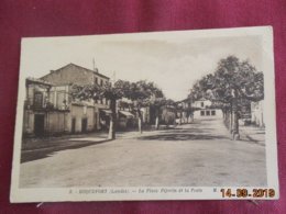 CPA - Roquefort - La Place Pijorin Et La Poste - Roquefort