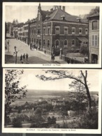 2 X Cartes De Saint Avold La Poste Vue Générale Sur Les Casernes - Saint-Avold