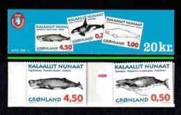 GREENLAND 1997 Whales: Slot Machine Booklet UM/MNH - Carnets