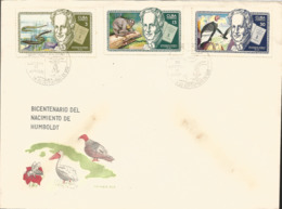 RV) 1969 CARIBBEAN, ALEXANDER VON HUMBOLDT, GERMAN NATURALIST, SURINAM EEL, NIGHT APE, CONDORS, WITH - Briefe U. Dokumente