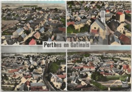 CPSM Perthes En Gatinais Multivues - Perthes