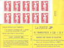 CARNET 2629-C 1 Marianne De Briat "RESERVEZ VOS TIMBRES DE COLLECTION" Parfait état Bas Prix TRES RARE - Modern : 1959-...