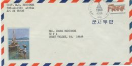 USA / VIETNAM "ARMY & AIR FORCES POSTAL SERVICE / APO / 96326" Duplex-Stpl. U. Hs. "Free" - 3c. 1961-... Cartas & Documentos