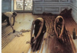 Thème.  Métiers Divers: Bois      Raboteurs De Parquet   10 X 15    (Voir Scan) - Autres & Non Classés