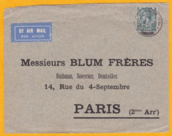 1933 - Air Mail Cover From London, England To Paris, France - London Air Mail Cancel King GV - Marcofilie