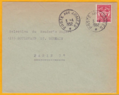 1952 - Enveloppe En Franchise Militaire - Poste Aux Armées - Vers Paris - YT FM 12 - Guerra D'Indocina/Vietnam