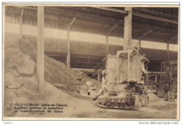 Delcampe - Carte Postale 02.  Chauny  Usine Saint-Gobain  Trés Beau Plan - Chauny