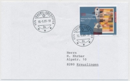 Zumstein/Michel 1165/1922 Gelaufenes Paul Klee C6 - FDC Mit ETOS Lengwil-Oberhofen - Cartas & Documentos