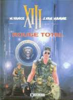 TREIZE XIII T 05 Rouge Total RE BE DARGAUD 01/1989 Vance Van Hamme (BI2) - XIII