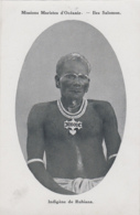 Océanie - Îles Salomon - Solomon Islands - Indigène De Rubiana - Missions Religion - Salomon