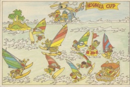 Océanie - Nouvelle Calédonie - Nouméa - Noumea Cup - Illustration Planche à Voile - Nueva Caledonia
