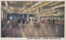 Amérique - Canada - Terre-Neuve Et Labrador - Gander - Aéroport - Airport Terminal - Aviation - Autres & Non Classés