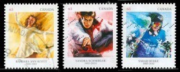 Canada (Scott No.2705-07 - Médaillée Olympique Passée / Former Olympics Medal Winner) (o) - Usati