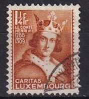 LUXEMBOURG - 1 1/4 Henri VII - Oblitérés
