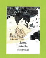 Cartes Parfumées  CARTE  SUMA ORIENTAL De UNE NUIT NOMADE RECTO VERSO - Modernes (à Partir De 1961)