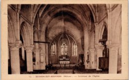 58 - BRINON Sur BEUVRON -- Intérieur De L'Eglise - Brinon Sur Beuvron