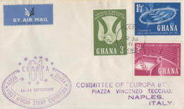 Enveloppe   GHANA    Exposition  Philatélique   ACCRA   1961 - Ghana (1957-...)