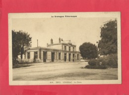 CPA Abîmée -  La Bretagne Pittoresque - Loudéac - La Gare - Loudéac