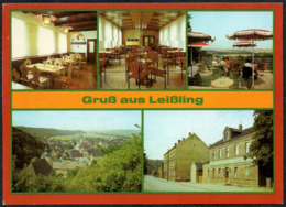 C8136 - TOP Leißling Kr. Weißenfels Gasthof Gaststätte - Verlag Bild Und Heimat Reichenbach - Weissenfels