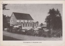 Erholungshaus Im Bergisch Land  Pension Café Restaurant TH Eiberg  Eisenkaul. - Bergisch Gladbach