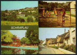 C8138 - TOP Schraplau Kindergarten Freibad - Verlag Bild Und Heimat Reichenbach - Querfurt