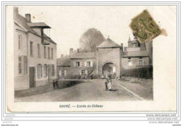 HAVRE ..-- Entrée Du Château . 1917 Vers SEINE Et MARNE ( Mme DEGOSSELY ) . Voir Verso . - Mons