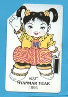 MYANMAR -  Magnetic Phonecard - Myanmar