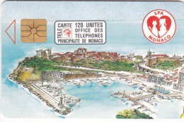 TC085 TÉLÉCARTE A PUCE - MONACO 120 UNITÉS - SPA PRINCIPAUTÉ DE MONACO - Monaco