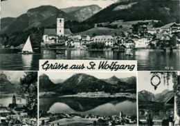 Autriche Oesterreich Austria Haute Autriche St. Wolfgang   3 Belles Photos Des Années 1950 - St. Wolfgang