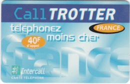 TC109 TÉLÉCARTE SANS PUCE - CALL TROTTER 40 FRANCS - INTERCALL - DIVISION DE PANINI FRANCE - 2000