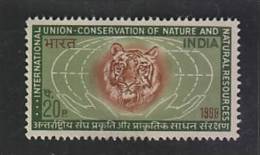INDIA  1969  Tiger Nature Conservation   MNH R #  453010   Indien Inde - Raubkatzen