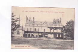 CPA DPT 81 ST PAUL CAP DE JOUX,CHATEAU DE SCALIBERT En 1919! - Saint Paul Cap De Joux